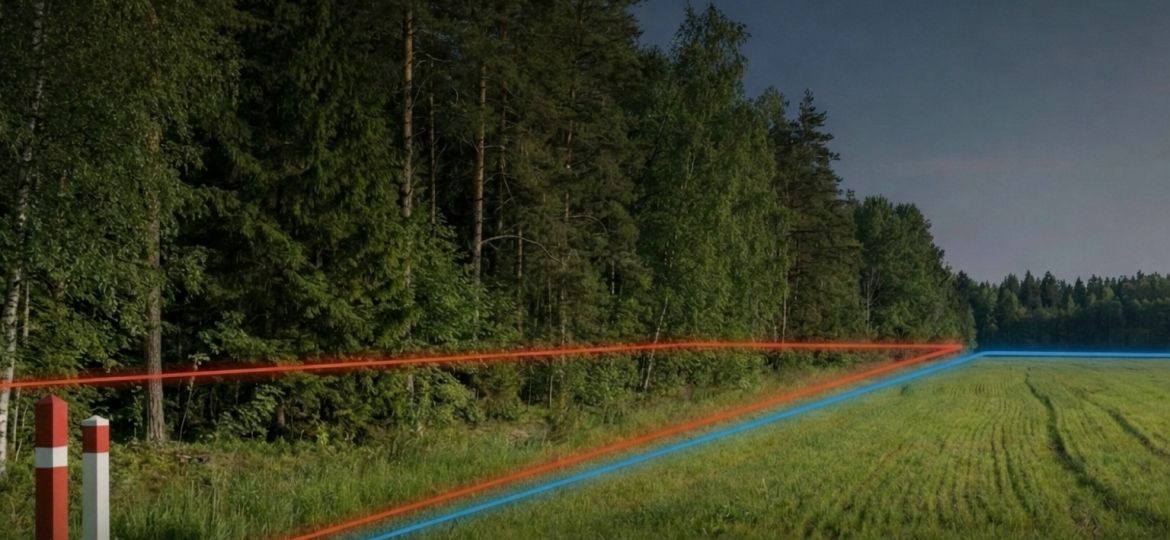 Robežzīmes atjaunošana — sertificēta mērnieka mērījumi pie robežas